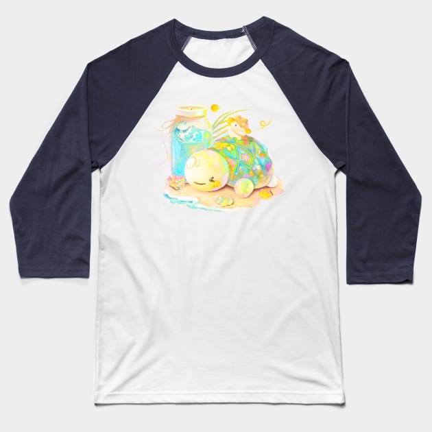 Happy Summer Baseball T-Shirt by happyyu